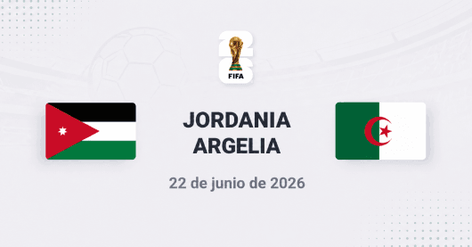 Jordania vs Argelia