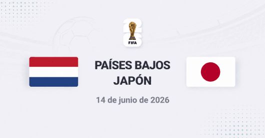 Países Bajos vs Japón
